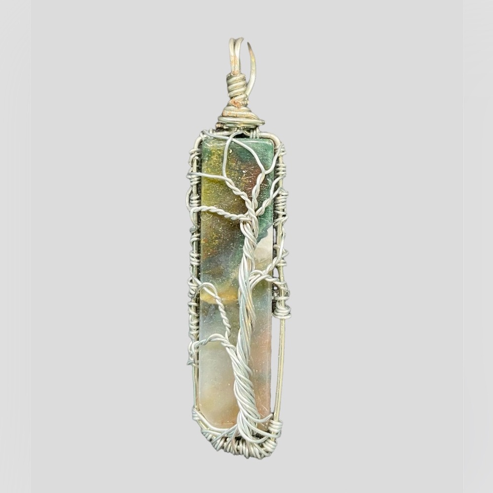 💚India Agate Tree of Life Wrap💚